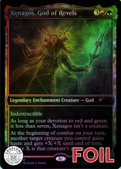 Xenagos, God of Revels Foil - Secret Lair Theros Stargazing - 81 NM - Image 1