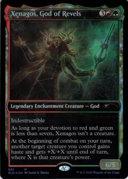Xenagos, God of Revels Foil - Secret Lair Theros Stargazing - 81 NM - Image 2