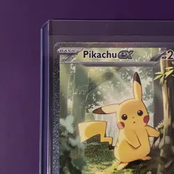 Pokemon TCG Pikachu ex 276/217 SIR Ascended Heroes - NM/M Clean - Image 4