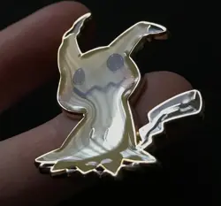 Mimikyu Pokemon Pin Badge Metal 2015 From Shiny Pin Box RARE - Image 4