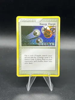 Pokemon Card - Energy Charge Deoxys 86/107 Reverse Holo Stamped NM AS3 - Image 1