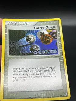 Pokemon Card - Energy Charge Deoxys 86/107 Reverse Holo Stamped NM AS3 - Image 2