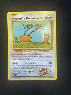 ImakuniU’s Doduo 112/108 Pokemon XY Evolutions Secret Rare NM/LP Holo - Image 1