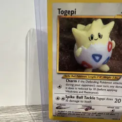 Nintendo Togepi 56/105 Neo Discovery Regular Vintage Basic 40 HP Pokemon TCG - Image 3