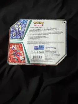 Pokemon TCG Paldea Legends Tin Bundle Koraidon EX & Miraidon EX Factory Sealed - Image 3