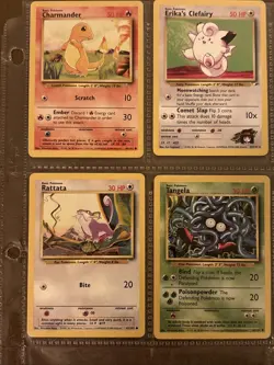 LOT 6 POKEMON CARD COLLECTION 1995 96 98 GAMEFREAK NINTENDO CREATURE 1999 Wizard - Image 4