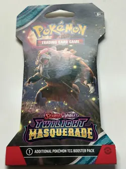 Pokemon Scarlet & Violet TWILIGHT MASQUERADE Booster Packs TCG NEW UNOPENED - Image 5