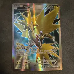 Pokemon TCG Zapdos 29/83 Generations Full Art Holo Rare - Image 1