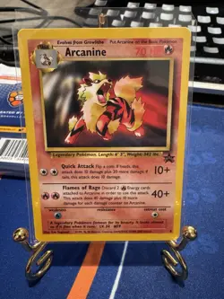 Pokemon TCG - Arcanine WoTC Black Star Promo 6 - Image 1