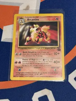 Pokemon TCG - Arcanine WoTC Black Star Promo 6 - Image 2