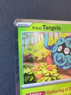 Pokemon Erika's Tangela Stamped 007/217 Cosmo Holo Ascended Heroes Promo - Image 3