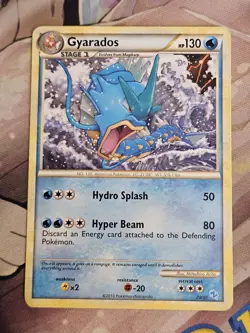 2010 Pokemon HeartGold & SoulSilver Trainer Kit Gyarados #20/30 - LP - Image 1