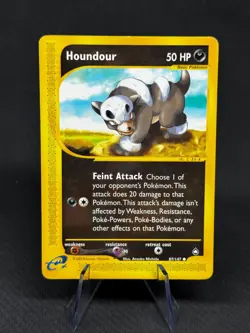 Pokemon TCG - Houndour - 87/147 - Common Aquapolis MP WOTC - Image 1