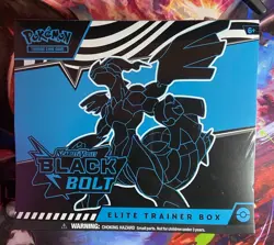 Pokemon TCG Scarlet & Violet Black Bolt Elite Trainer Box ETB - Factory Sealed - Image 1