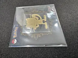 Meowth 24k Gold Plating Plated Metal Sticker Pokemon Pokemon - Image 3