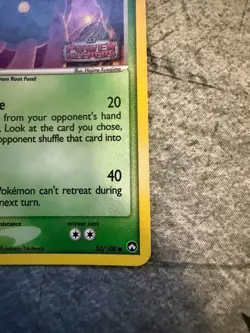 Pokemon Lileep 52/108 Reverse Holo Power Keepers 2007 - LP - Image 4