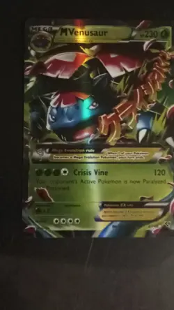 Pokemon M Venusaur EX Mega Evolution Holo Ultra Rare XY 2/146 Crisis Vine 230 HP - Image 1