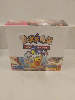 Pokemon Surging Sparks Booster Box – damaged factory seal - Image 1