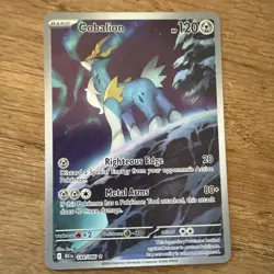 Cobalion 144/086 Sv: Black Bolt Holo Pokemon Near Mint - Image 1