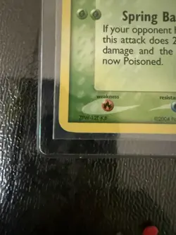 2004 Pokemon Ex Team Rocket Returns Gold Star Treecko 109/109 - Image 4