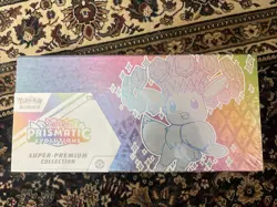 Pokemon Prismatic Evolutions SPC Super Premium Collection Box New Sealed Eevee @ - Image 1