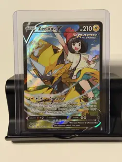 Zeraora V TG16/TG30 Ultra Rare Pokemon TCG Silver Tempest Trainer Gallery- MINT! - Image 1