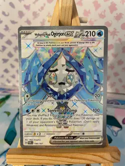 Wellspring Mask Ogerpon Ex 194/167 | Pokemon Twilight Masquerade | Ultra Rare - Image 1