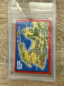 Bandai Pocket Monsters Carddass Charizard No.000 Pokemon Town Map HP - Image 1