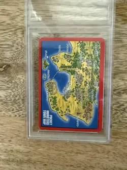 Bandai Pocket Monsters Carddass Charizard No.000 Pokemon Town Map HP - Image 5