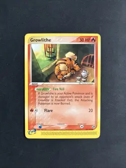 Pokemon TCG Growlithe EX Sandstorm 65/100 Regular Common Non Holo 2003 Nintendo - Image 1
