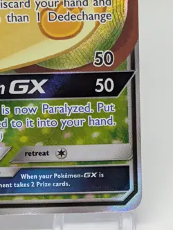 Pokemon Dedenne GX 195a/214 Unbroken Bonds Sun & Moon ALTERNATE ART PROMO - Image 5