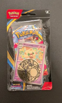Pokemon TCG Phantasmal Flames Whimsicott Blister Pack - Image 1