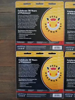 4 SEALED Pokemon Day 30th Anniversary Pikachu PROMO BOXES! U GET What U See! - Image 5