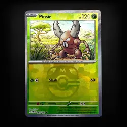 Pokemon TCG Prismatic Evolutions Pinsir (Master Ball Pattern) #003/131 NM - Image 1