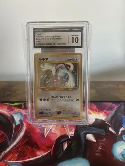 Pokemon Lugia 2000 Japanese Neo Genesis/ Gold, Silver, Holo CGC Gem Mint 10 - Image 1