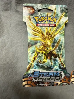 2016 POKEMON TCG XY STEAM SIEGE - Art Set - SLEEVED BOOSTER PACK -4 Packs - Image 2