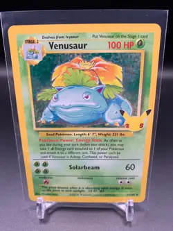 VENUSAUR 15/102 CELEBRATIONS CLASSIC COLLECTION - HOLO RARE - POKEMON TCG - Image 1