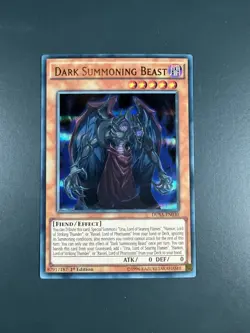 Yugioh -Dark Summoning Beast - Ultra Rare - DUSA - 1st - Image 1