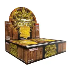 YUGIOH 1ST ED QUARTER CENTURY STAMPEDE (24CT) BOOSTER BOX In hand fast ship - Image 1