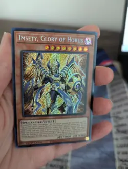 3x Imsety, Glory of Horus- AGOV-EN011- Secret Rare-1st Edition-Yugioh! - Image 5