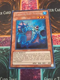 Yugioh Gladiator Beast Murmillo LCGX-EN236 Secret Rare Unlimited Near Mint - Image 1