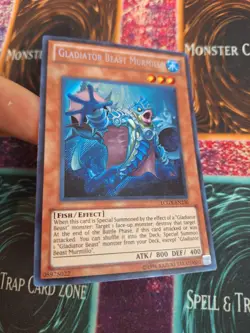Yugioh Gladiator Beast Murmillo LCGX-EN236 Secret Rare Unlimited Near Mint - Image 2