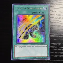 Gladiator Proving Ground Unlimited Ultra Rare Ra Yellow Mega Pack RYMP-EN110 LP - Image 1