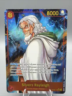 Silvers Rayleigh OP08-118 - One Piece Two Legends SEC Alt Art - Image 1