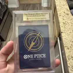 Monkey.D.Luffy Manga OP11-118 A Fist of Divine Speed Secret Rare Foil BGS 9.5 - Image 2