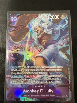 Monkey.D.Luffy (119) (English Version 2nd Anniversary Set) OP05-119 One Piece - Image 1