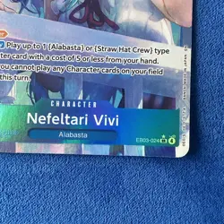 Nefeltari Vivi EB03-024 SR Alt Art - Heroin's Edition - English - One Piece TCG - Image 2
