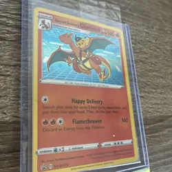 Special Delivery Charizard Pokemon Center Promo Card Holo (SWSH075) - SEALED - Image 2
