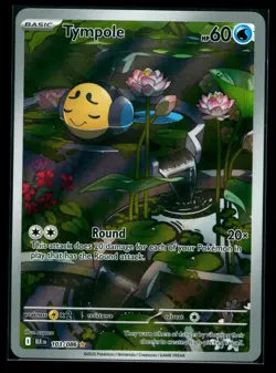 Tympole - 103/086 - Illustration Rare - Black Bolt - Pokemon Card - NM - Image 1