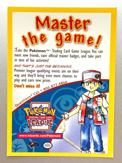 MASTER THE GAME POKEMON PROMO CARD ***EXCELLENT*** - Image 1